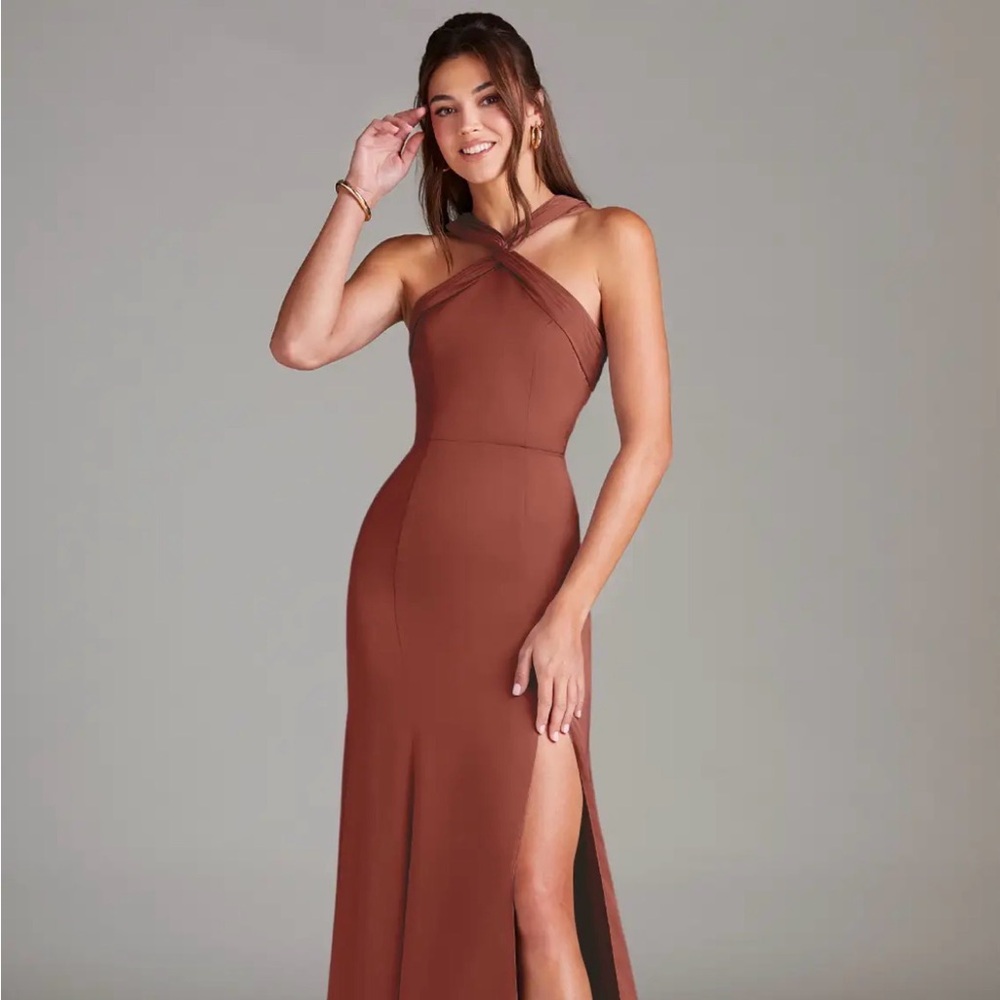 Azazie Rue Bridesmaid Dress “Auburn” color A14